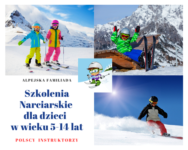 szkolenia narciarskie dla dzieci we Włoszech